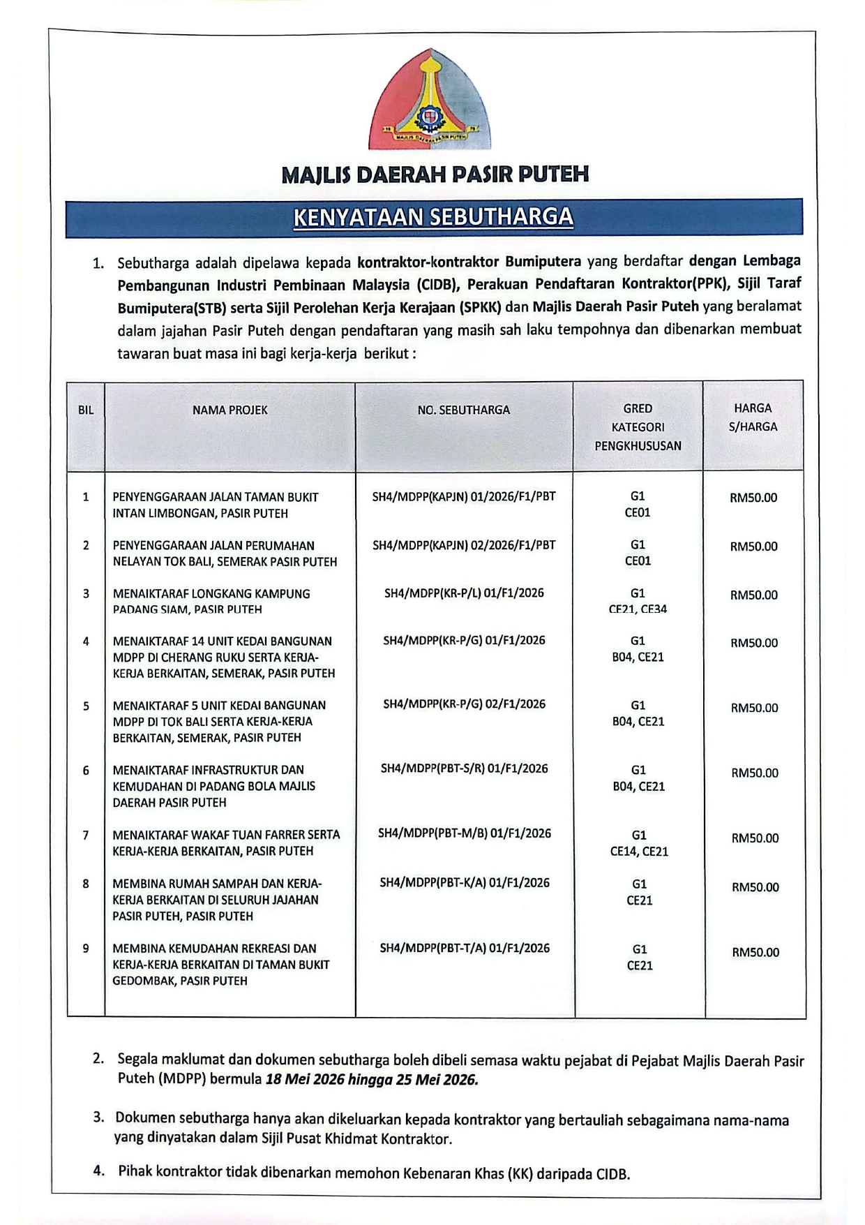 Iklan Sebut Harga page 0001