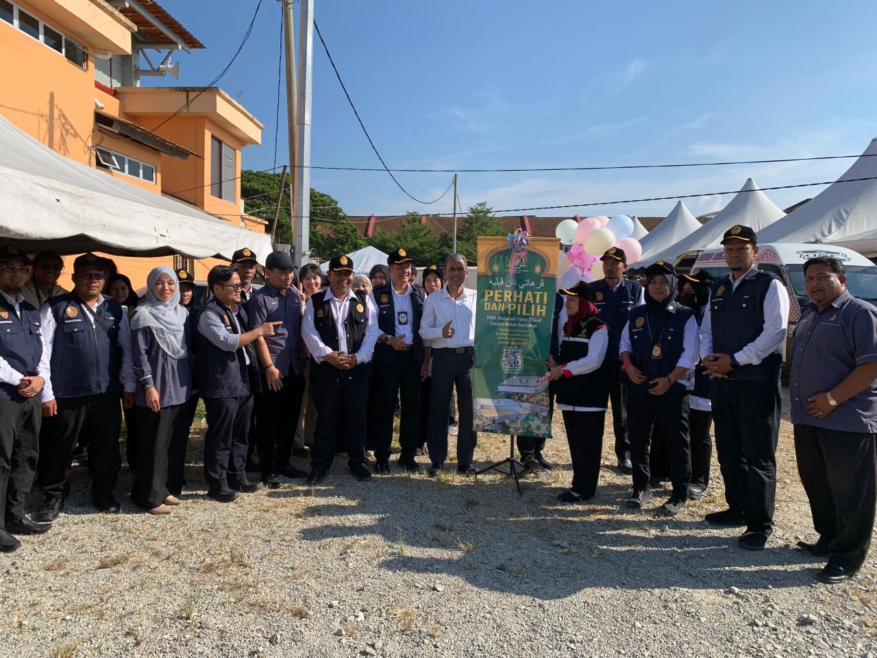 Lawatan ke Tapak Bazar Ramadan bagi Perasmian Program Walkabout Ramadan Tahun 2026